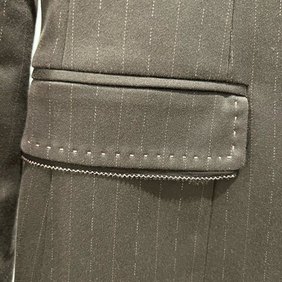 Elie Tahari brown and pink blazer - Picture 2 of 10